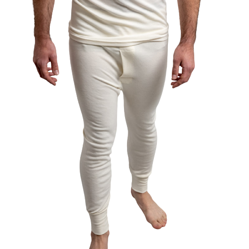 Mens Merino Wool Blend Long Johns Thermal Pants Underwear Thermals Base Layer-1