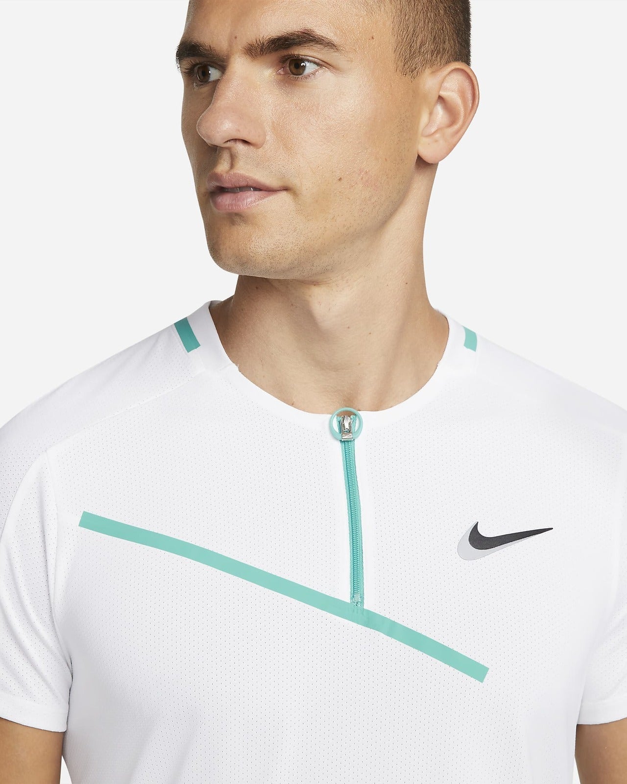 Nike Court Slam Mens Tennis Polo Top T Shirt Tournament-3