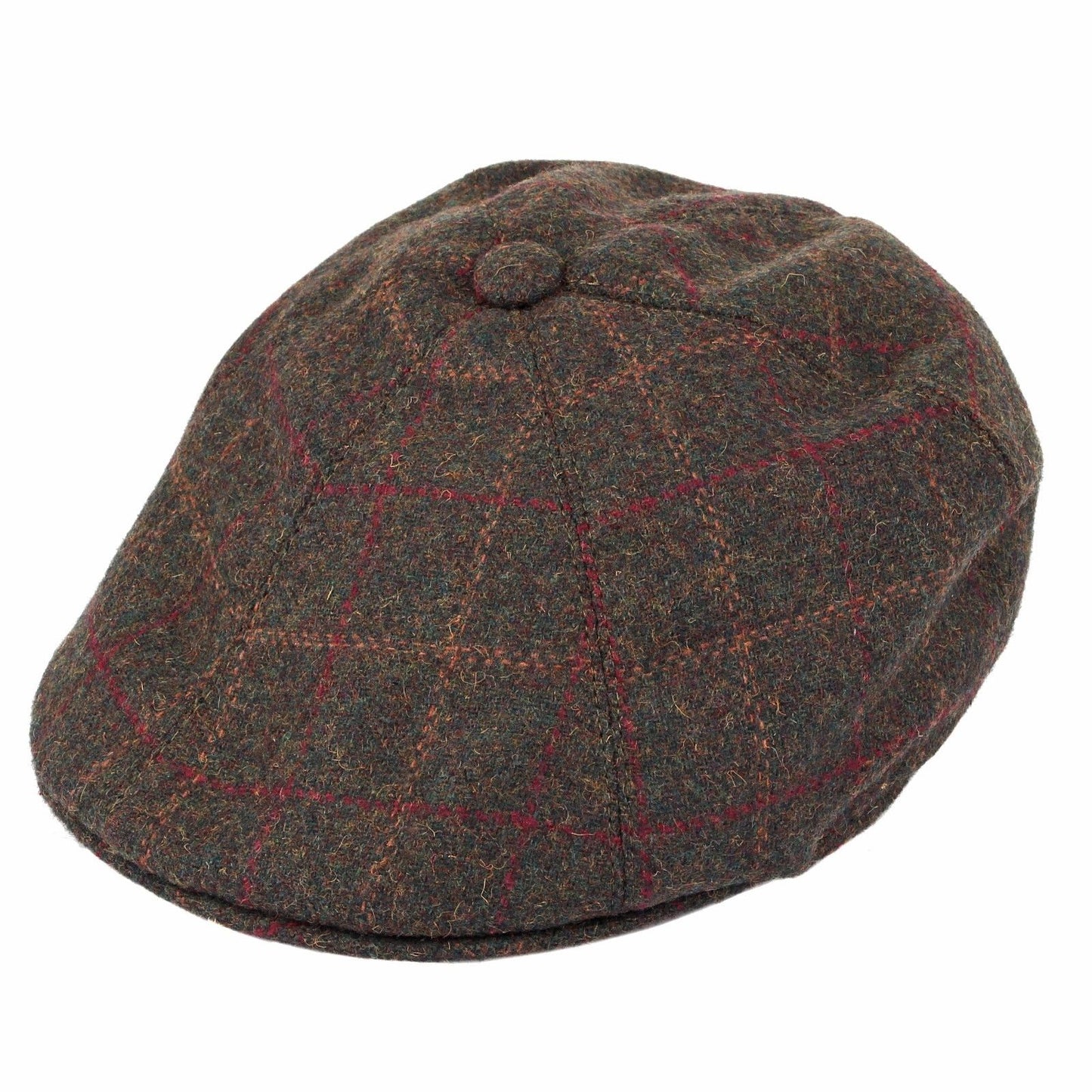 Dents Window Pane Check Driver Cap Driving Cabbie Quilted Satin 1-3037-3