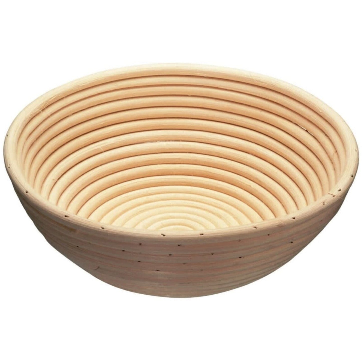 Davis & Waddell Round Rattan Bread Proving Basket Bread Proofing Baking - 22cm