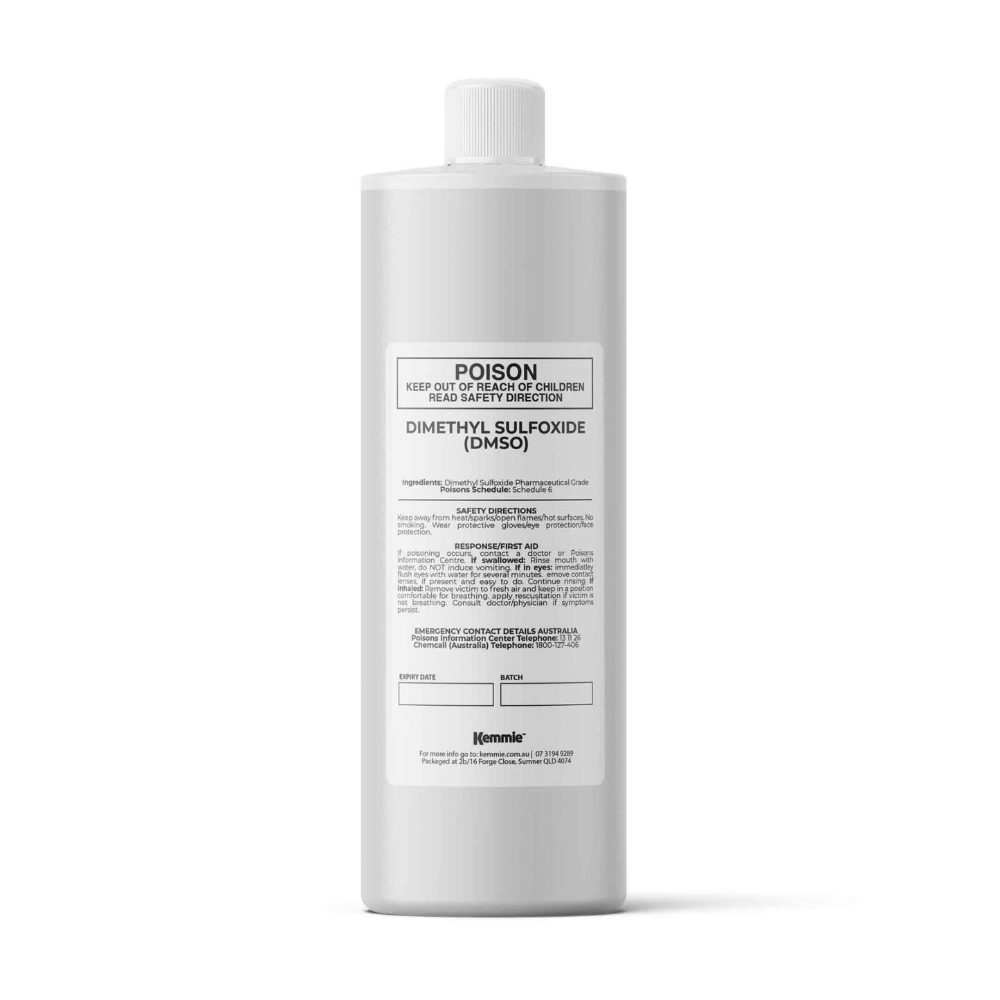 DMSO Liquid Dimethyl Sulfoxide 99.9% Pure Pharmaceutical Grade Solvent Bulk Size-7