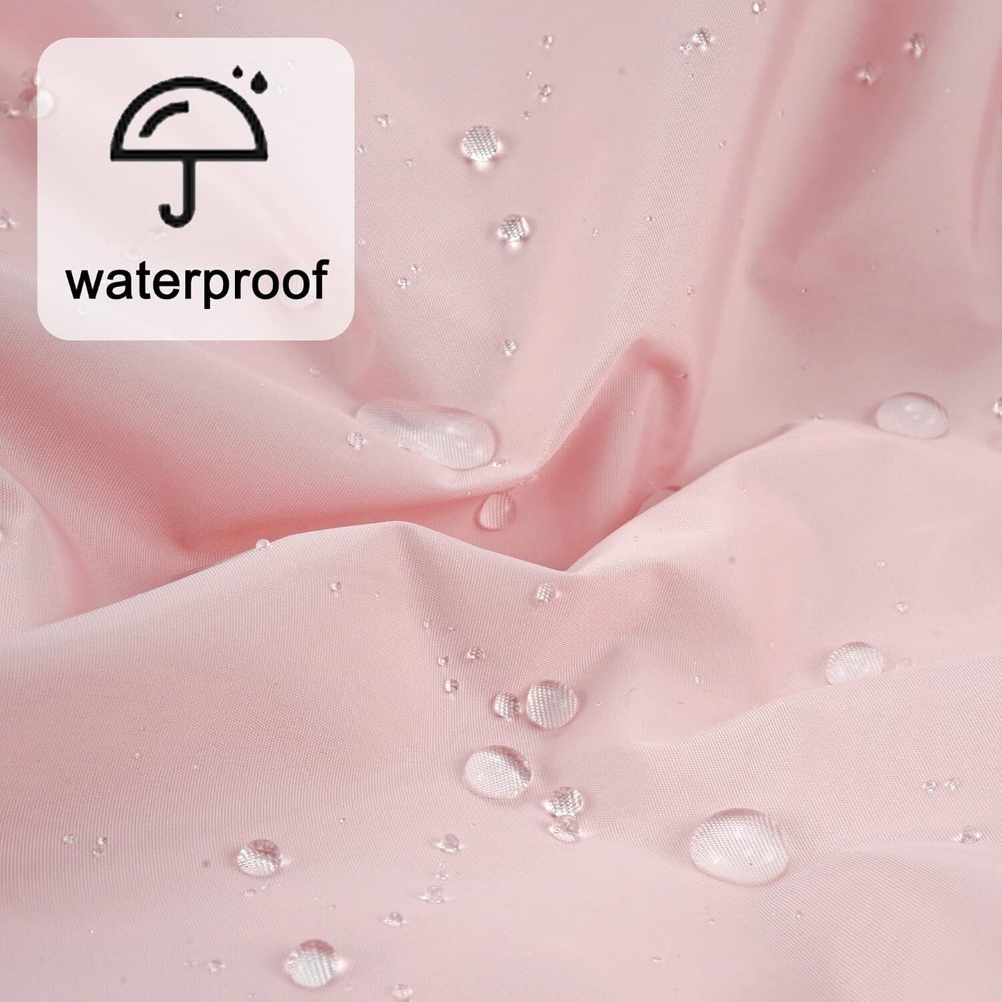 Womens Double-Layer Waterproof Shower Cap Reusable Hat Bath Hair Treatment