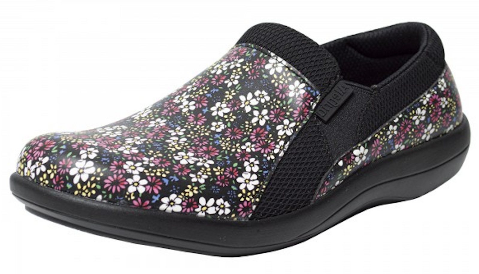 Alegria Womens Duette Slip On Working Hospitality Nursing Shoes - Wild Flower-1
