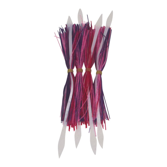 Dekoi Tailed Lure Skirts, Red Devil-0