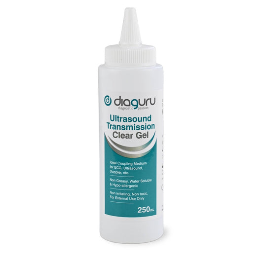 Diauguru 1x 250ml Ultrasound Sonogram Gel - Conductive Transmission ECG Doppler-0