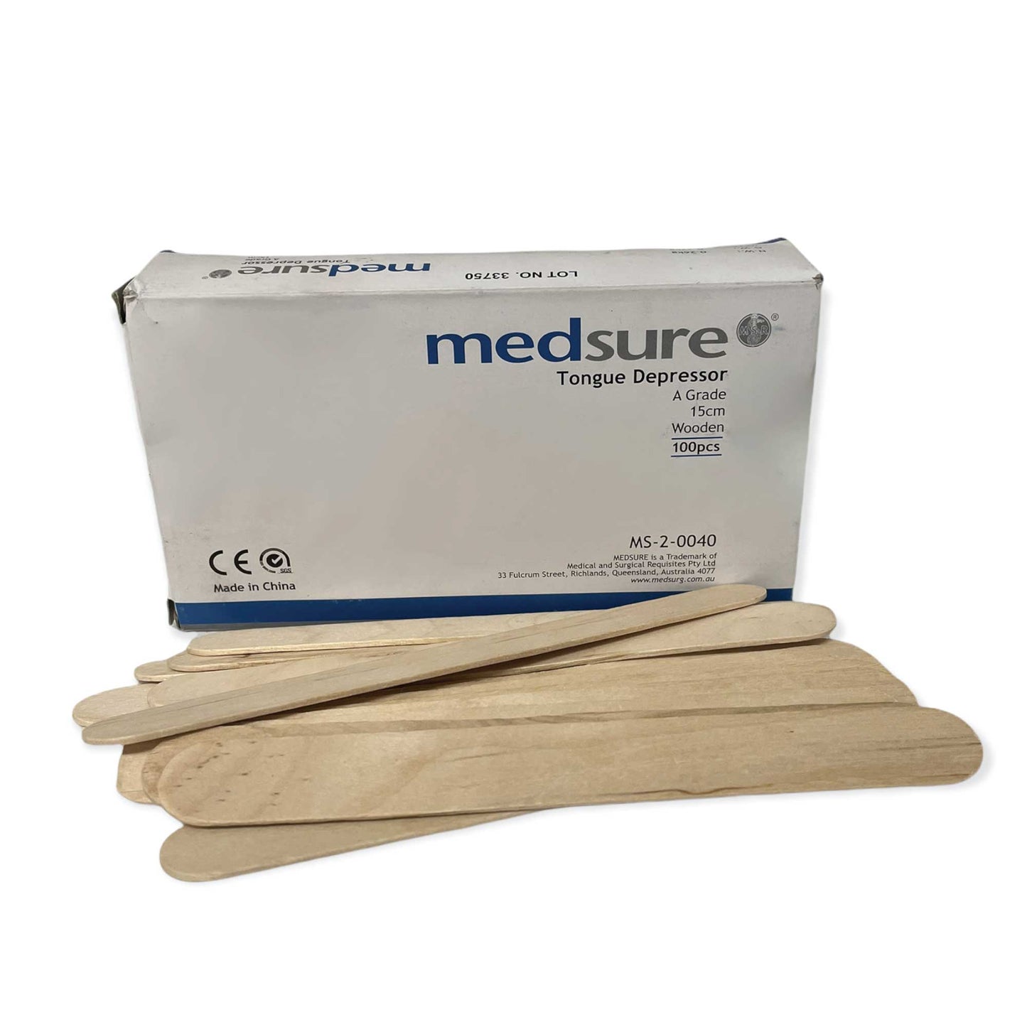 Disposable Wooden Tongue Depressors 6" or Waxing Spatula-0