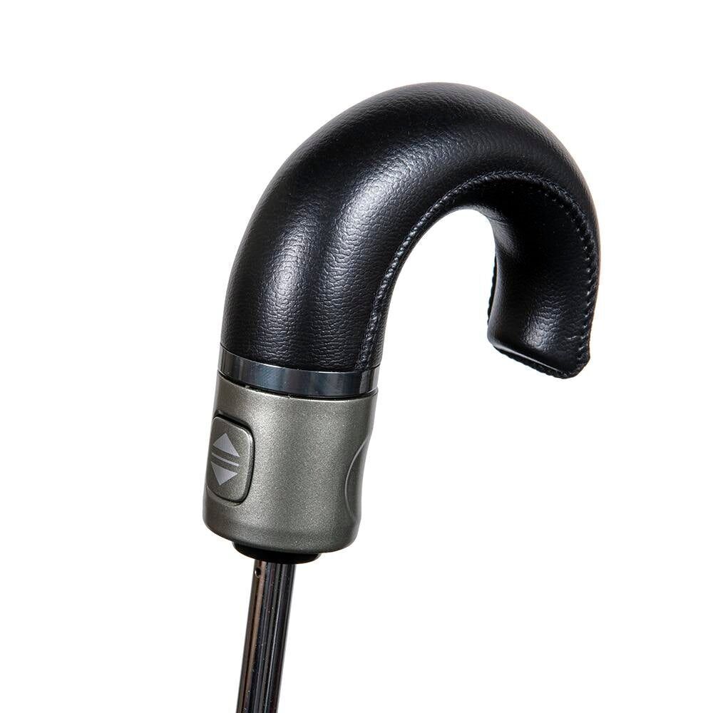 6x Brellerz Wind Resistant Golf Sized Auto Open Umbrella in Black