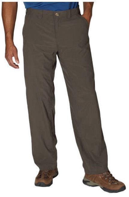 ExOfficio Mens Nomad Pants Trousers Wrinkle Water Resistant 1021-5098-9