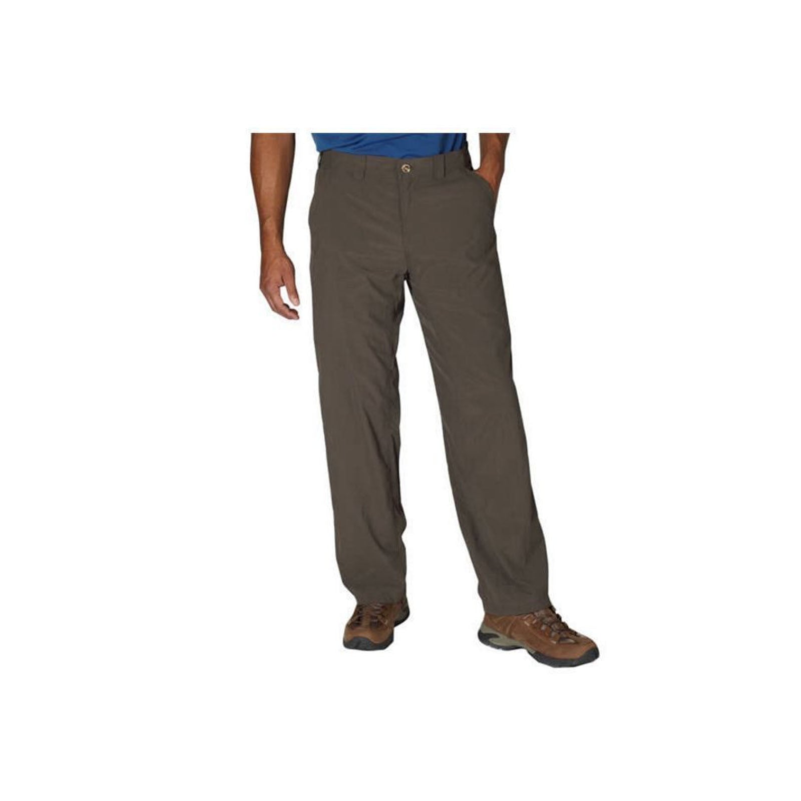 ExOfficio Mens Nomad Pants Trousers Wrinkle Water Resistant 1021-5098-3