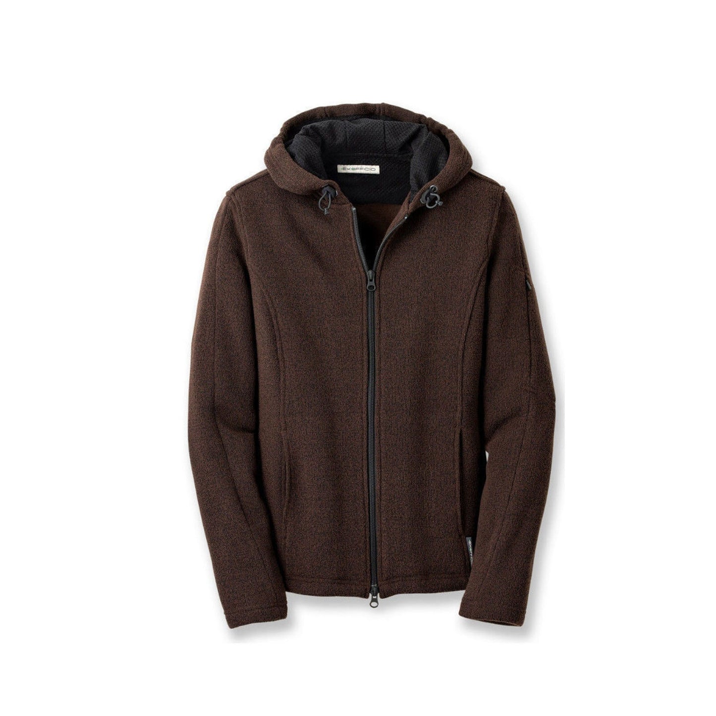 ExOfficio Alpental Full Zip Hoody Hoodie Womens Fleece Jumper Jacket 2072-0729 - Truffle - X-Small