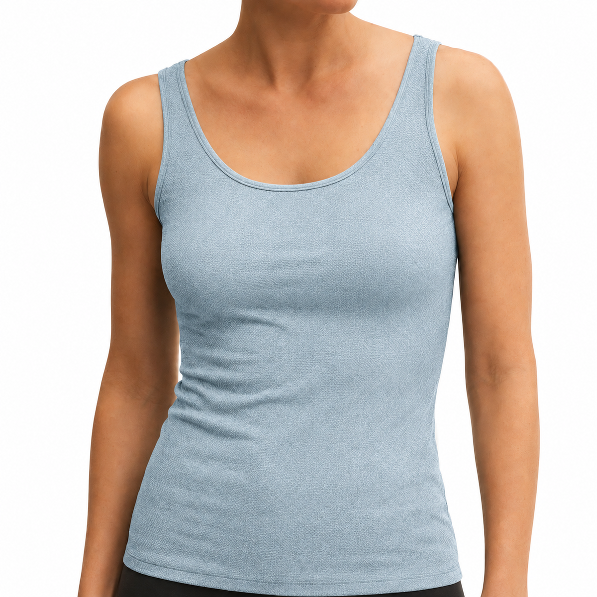 ExOfficio Womens Tank Top Cami Camisole Womens Sleeveless Travel Singlet - Light Blue