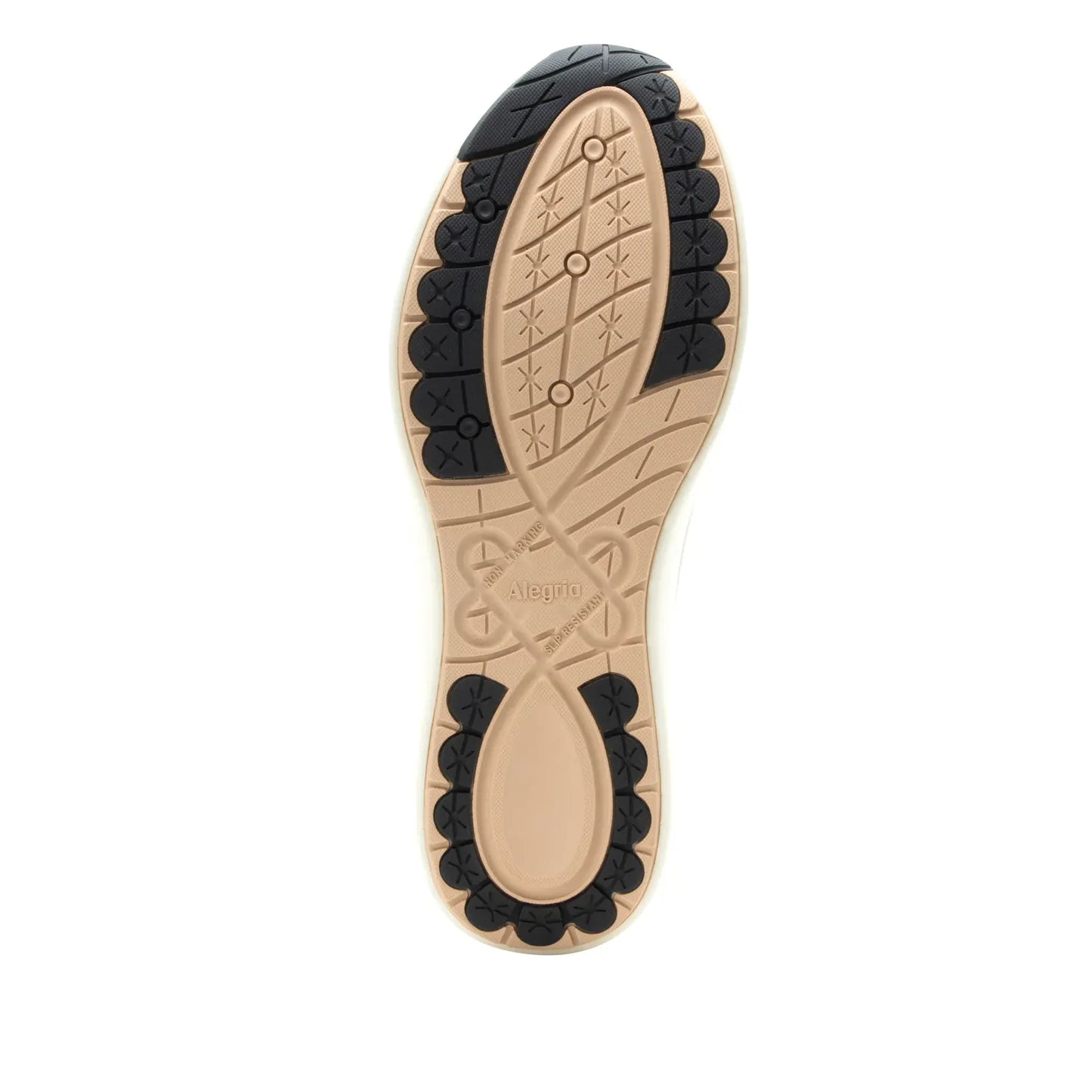 Alegria Womens Sneakers Eazeer Black Out Vegan Leather Shoes w/ Zip in Nomad-3