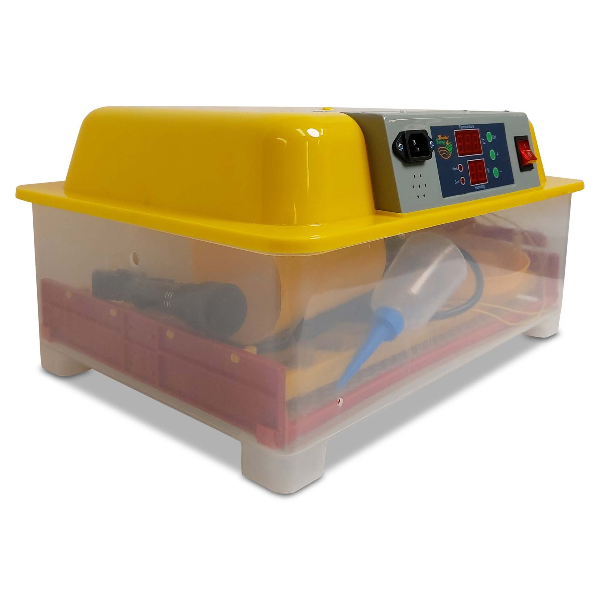 Electric 32 Egg Incubator + Accessories Hatching Eggs Chicken Quail Duck-3