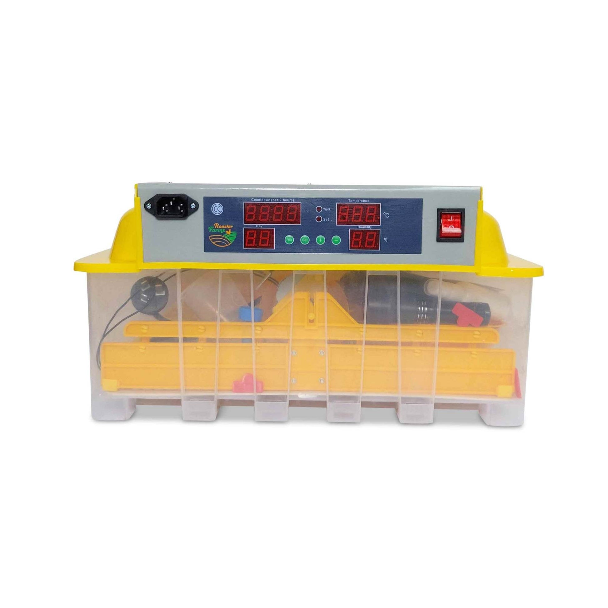 Electric 48 Egg Incubator + Accessories Hatching Eggs Chicken Quail Duck-0