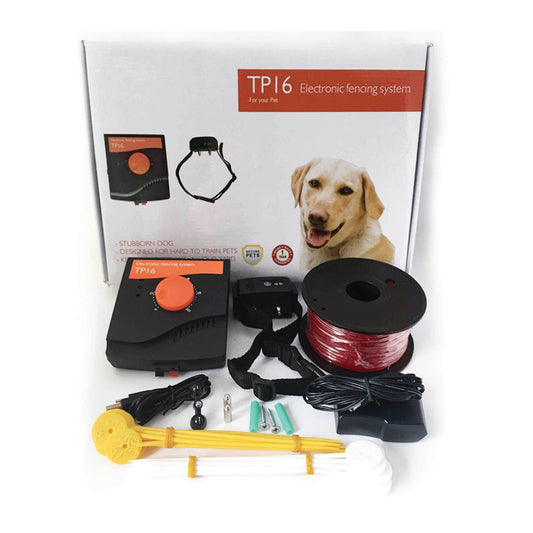 Electronic Dog Fence System -Invisible Electric Wireless TP16 Containment Collar-0