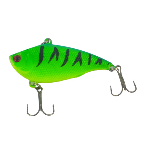 Finesse 'Excaliber' Lipless Crankbait, 55mm, Lime Tiger-0