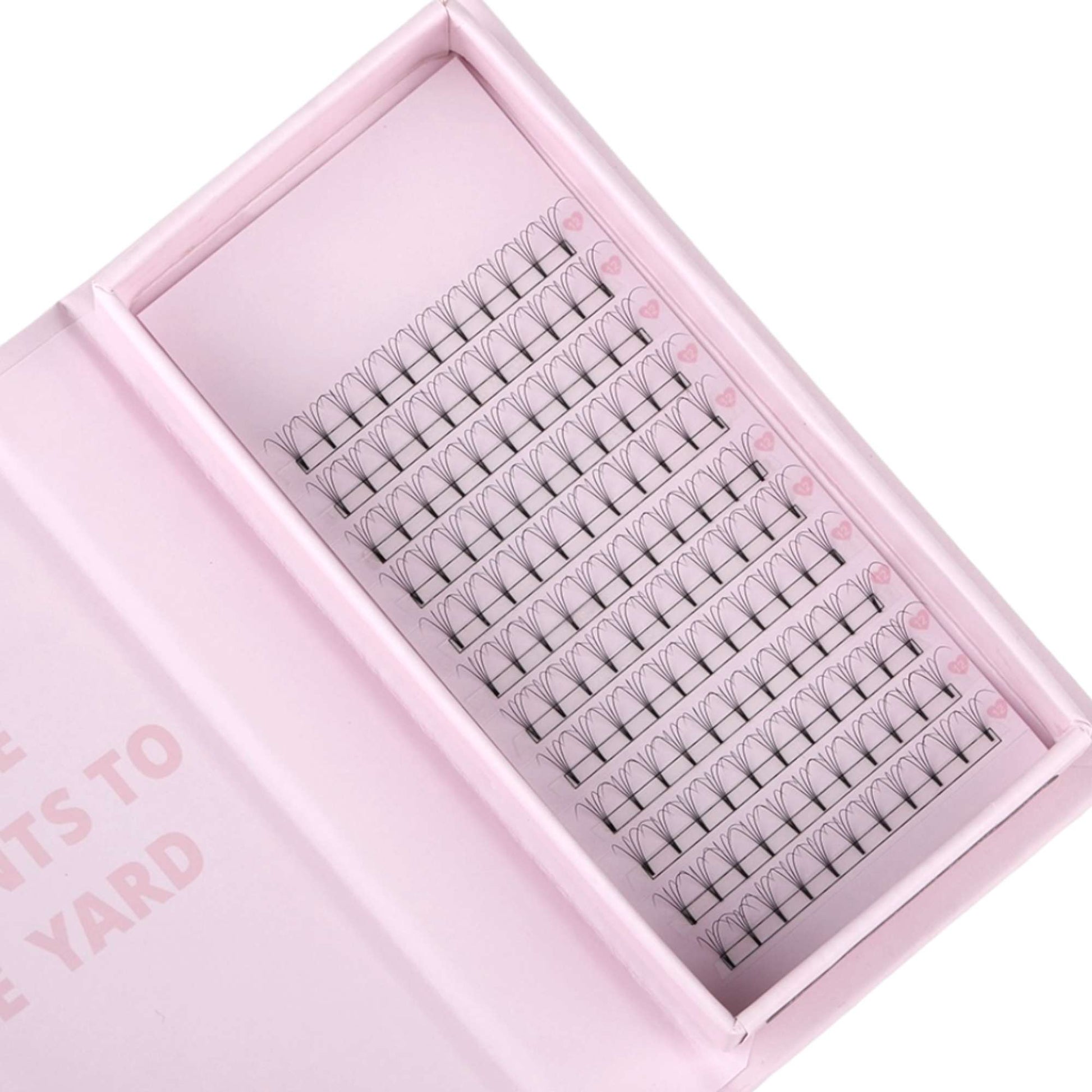 Miosh Eyelash Extensions - 4D Premade Volume Short Stem Eye Lash 0.10 / D CURL-4