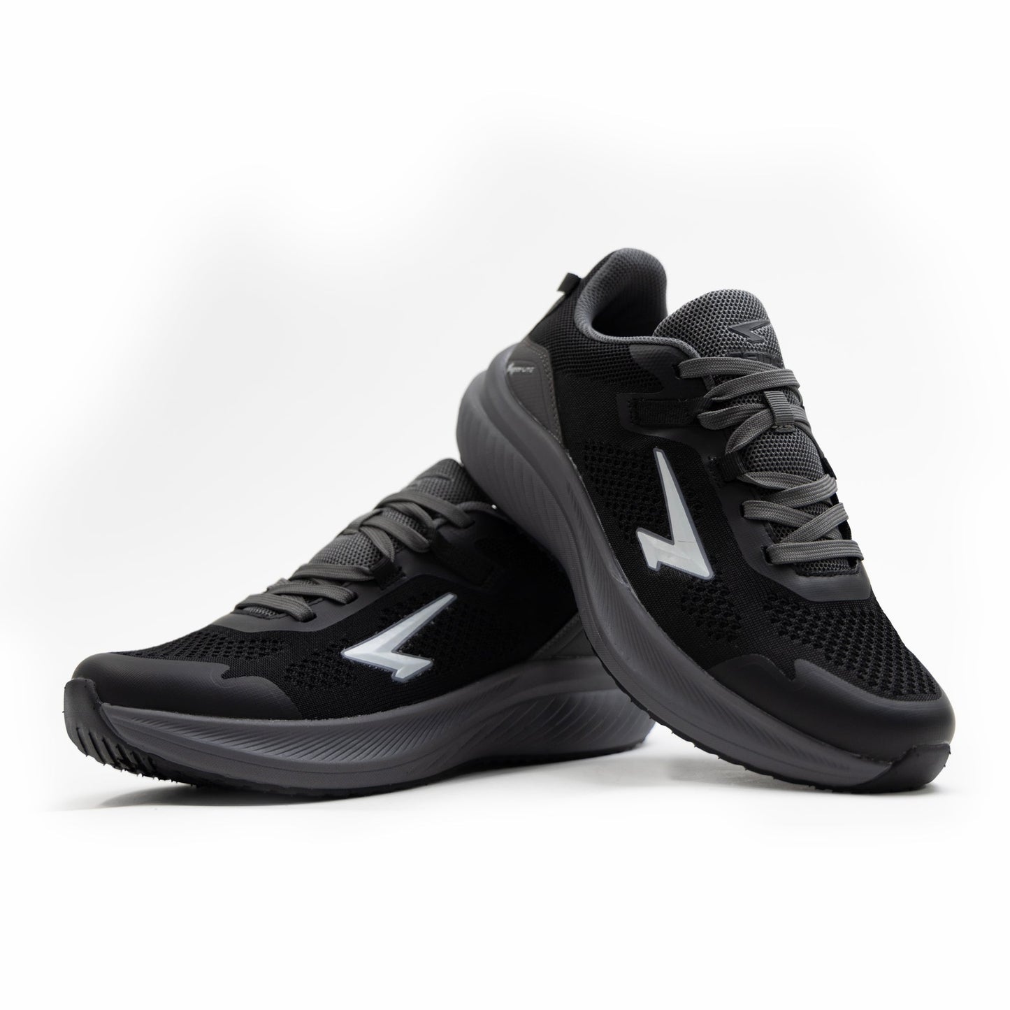Flex Men's Runners - Black/Grey-1