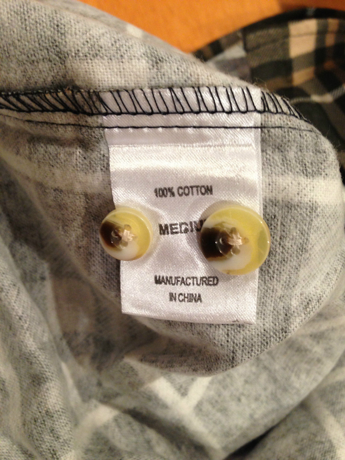 Mens FLANNELETTE SHIRT Check 100% COTTON Flannel Vintage Long Sleeve-4