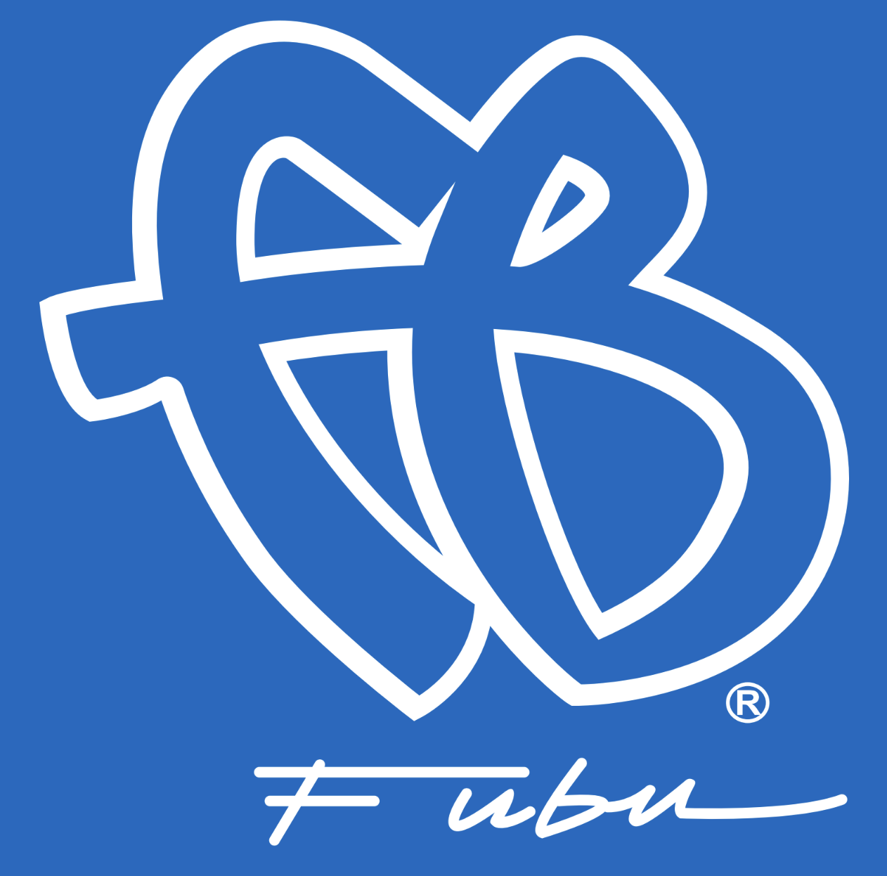 FUBU Drake Classic Logo T Shirt Top Quick Shot Tee - Cobalt Blue/White-4