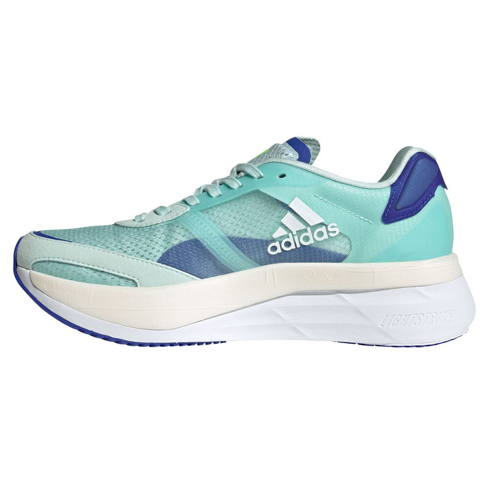 Adidas Womens Adizero Boston 10 Shoes Runners Sneakers Running - Mint-2