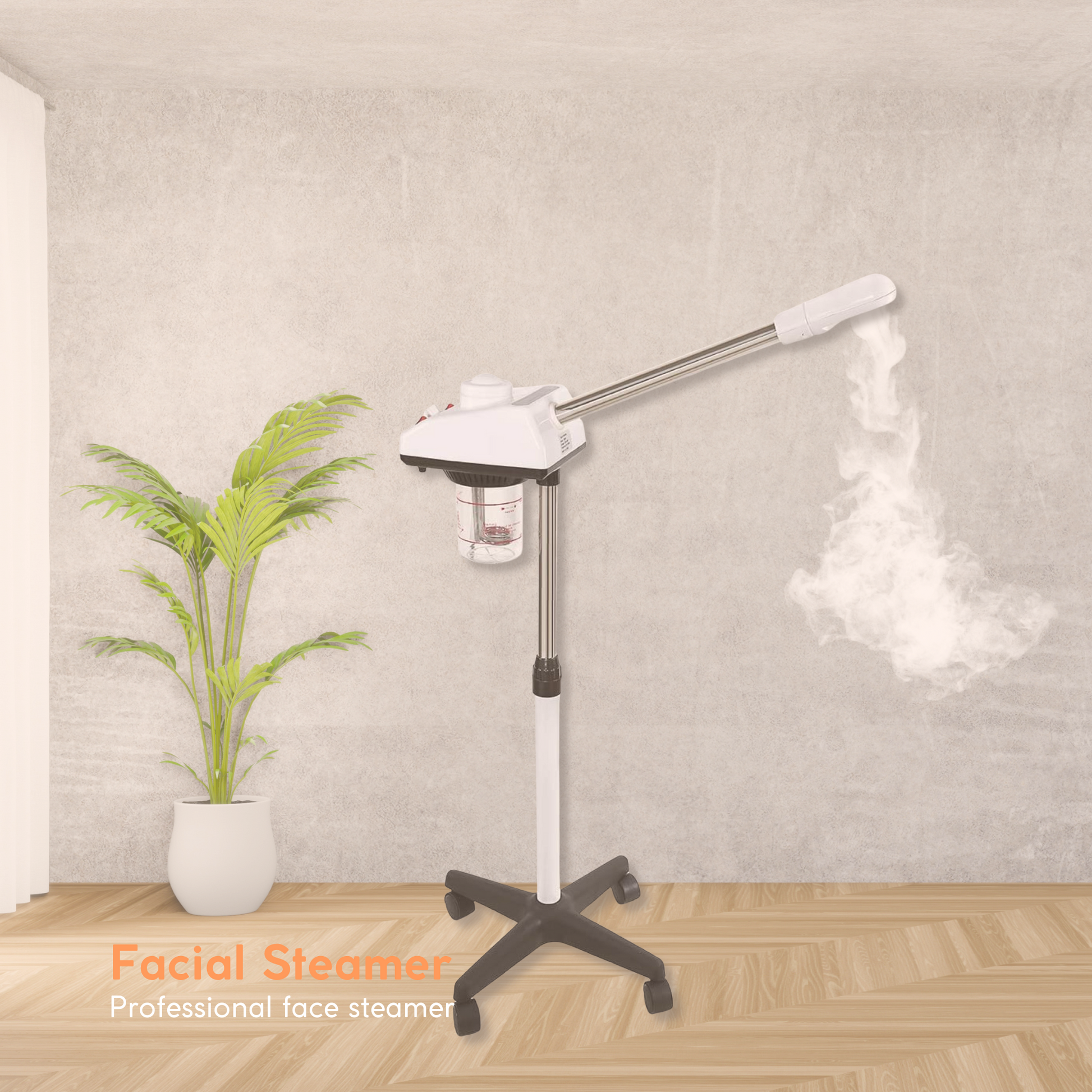 Facial Steamer Professional Ozone Face Sauna Spa Deep Skin Cleansing Hot Steam-1