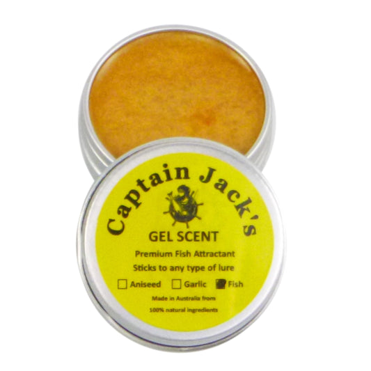 Captain Jack's Gel Scent - Fish, 15 gm Tin-0