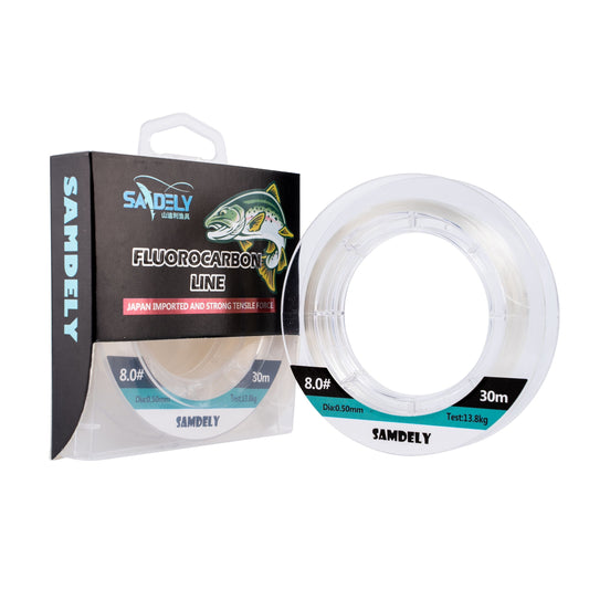 Samdely Clear Fluorocarbon Leader, #16, 50lb, 30Mtr-0