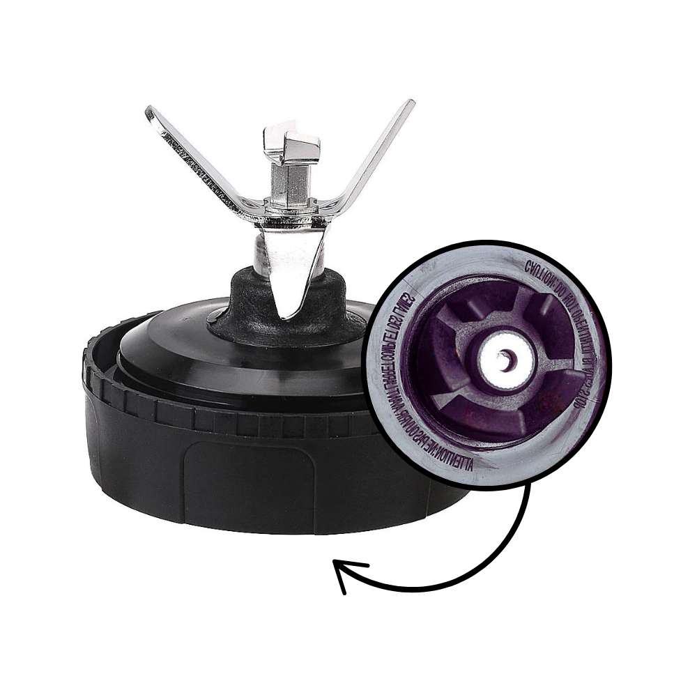 For Nutri Ninja Extractor Blade - 5 Fin Female Connection Replacement Part-0