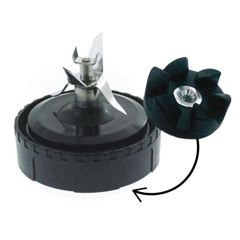 For Nutri Ninja Extractor Blade - 6 Fin Connection Replacement Blender Parts-0
