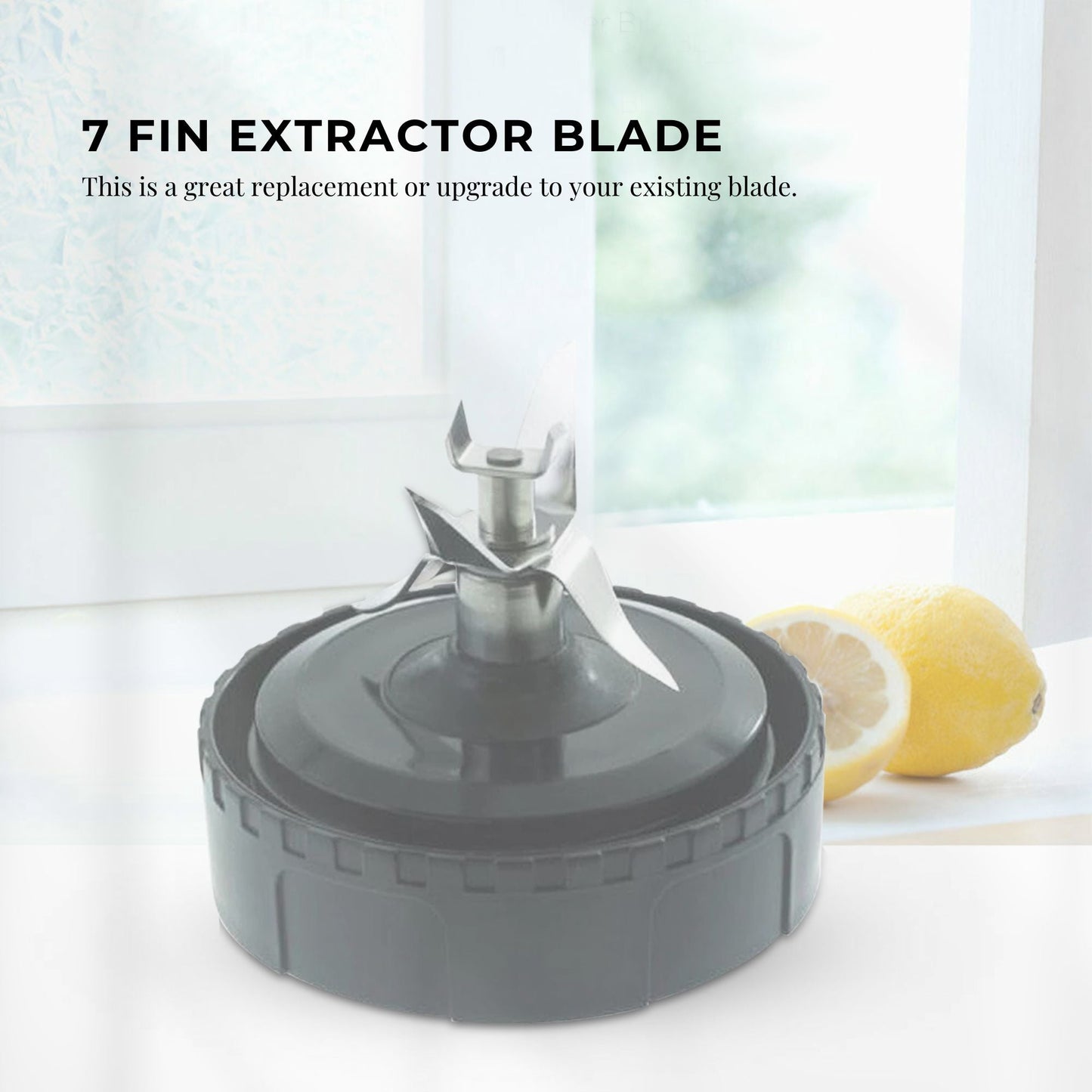 For Nutri Ninja Extractor Blade - 7 Fin Connection Replacement Blender Parts-4
