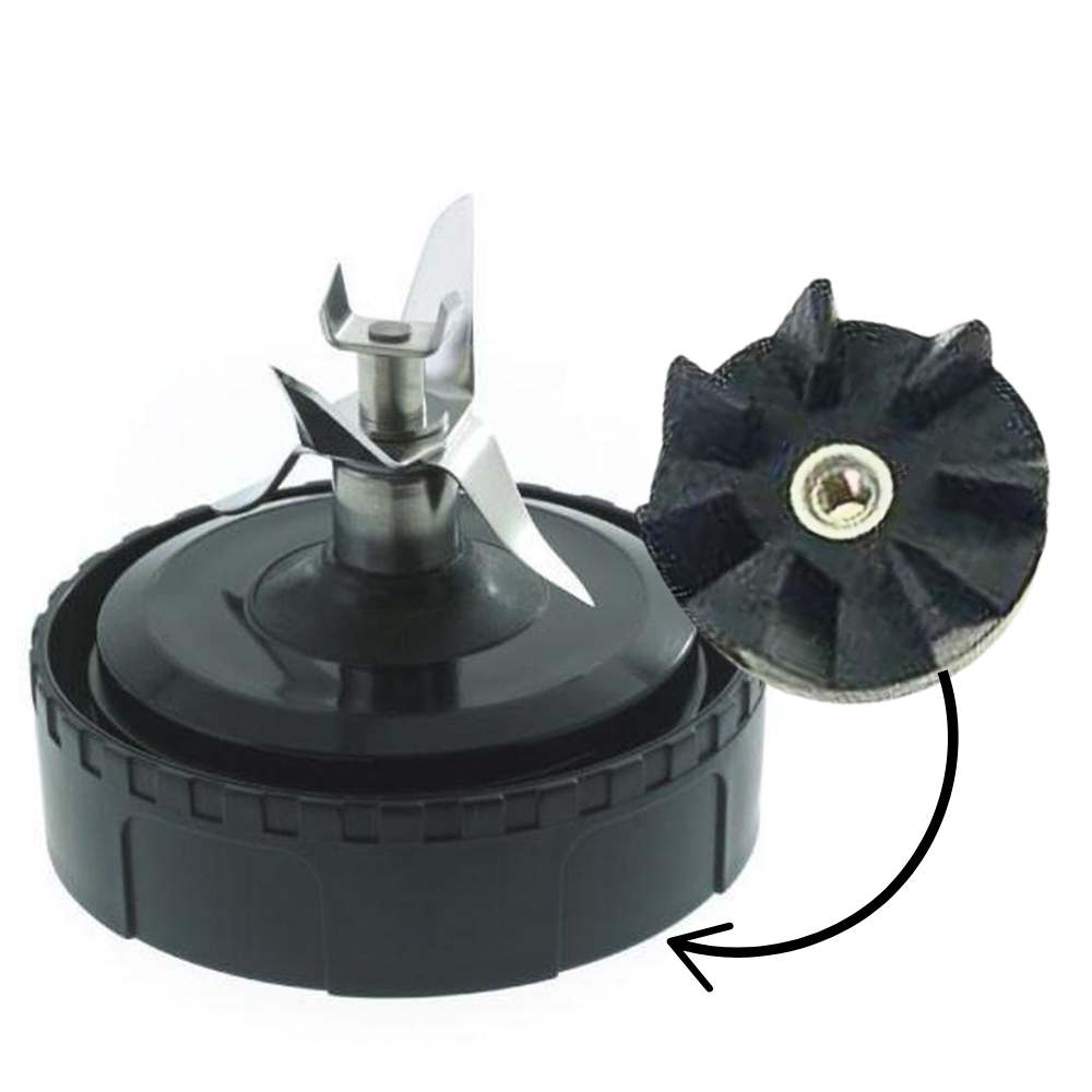 For Nutri Ninja Extractor Blade - 7 Fin Connection Replacement Blender Parts-0