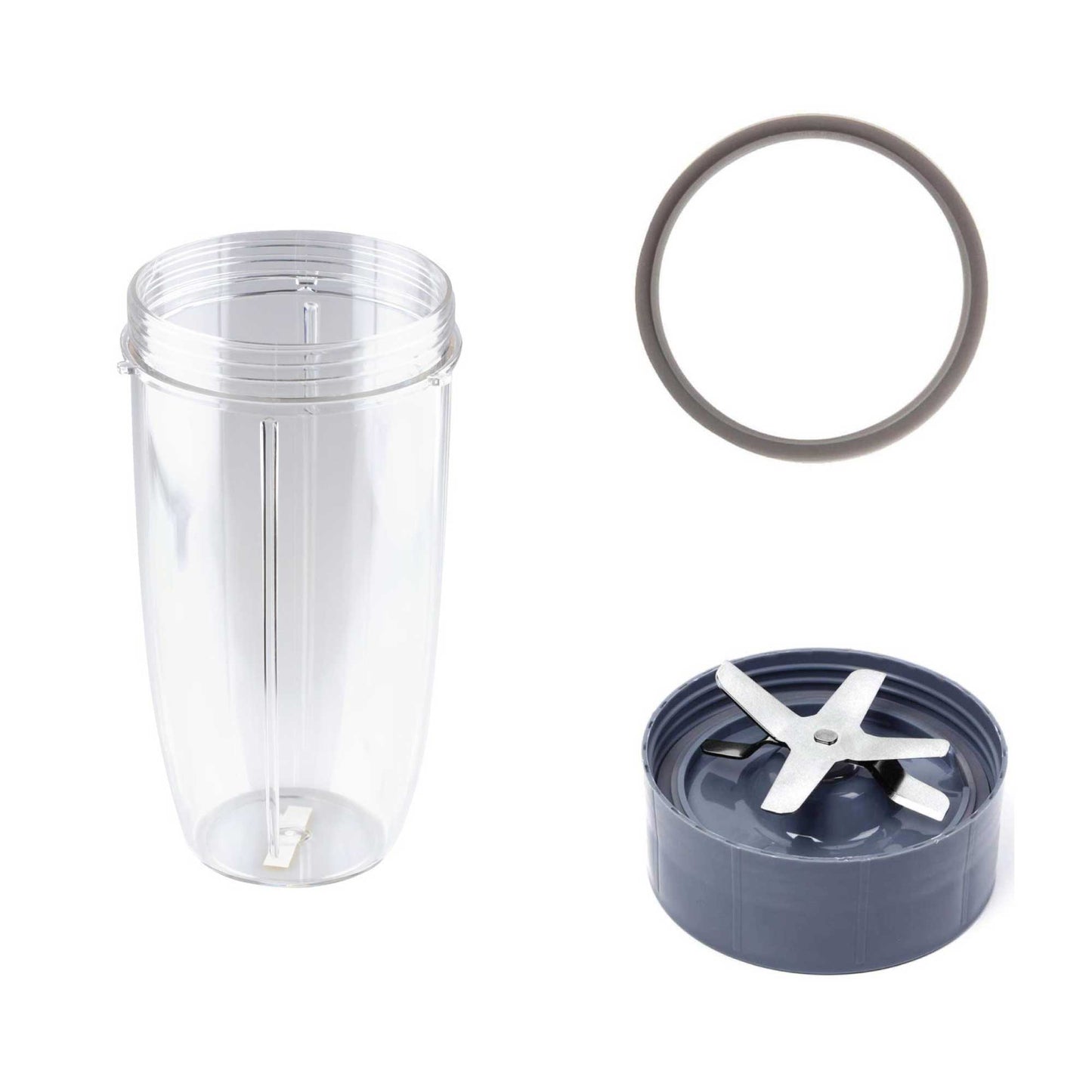 For Nutribullet Extractor Blade + Tall Cup + Grey Seal - 900 and 600 Models-0