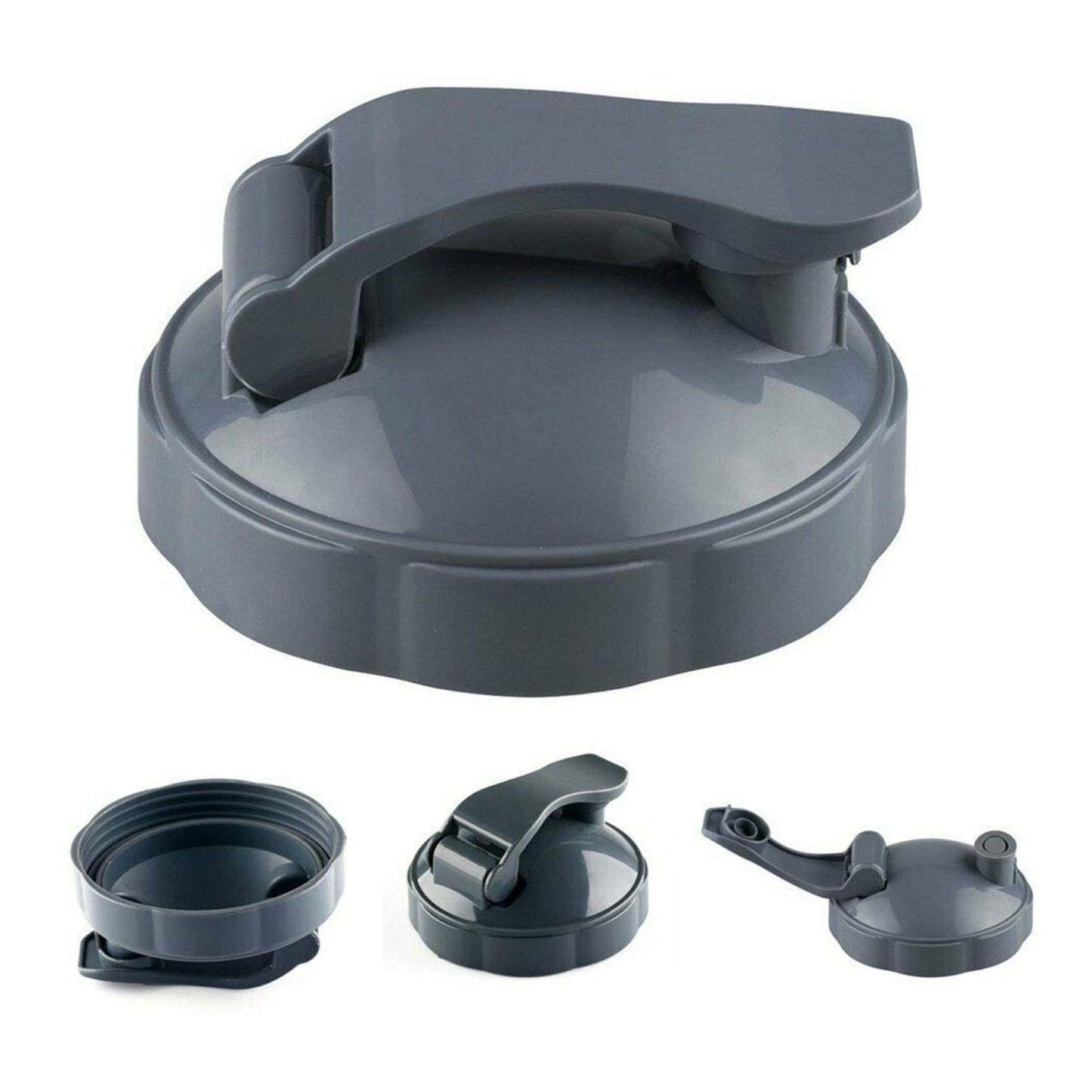 For Nutribullet Short Cup + Fliptop Lid + Grey Seal - For 900 and 600 Models-1