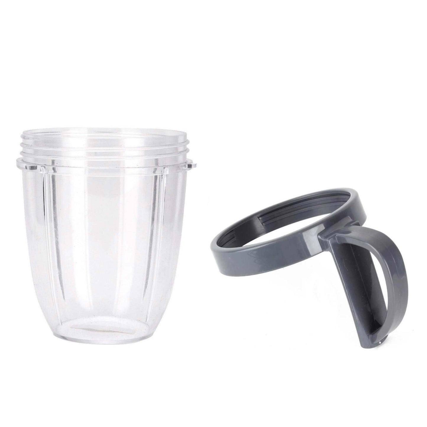 For Nutribullet Short Cup + Handheld Lip Ring For Most Nutri 600 and 900 Models-0