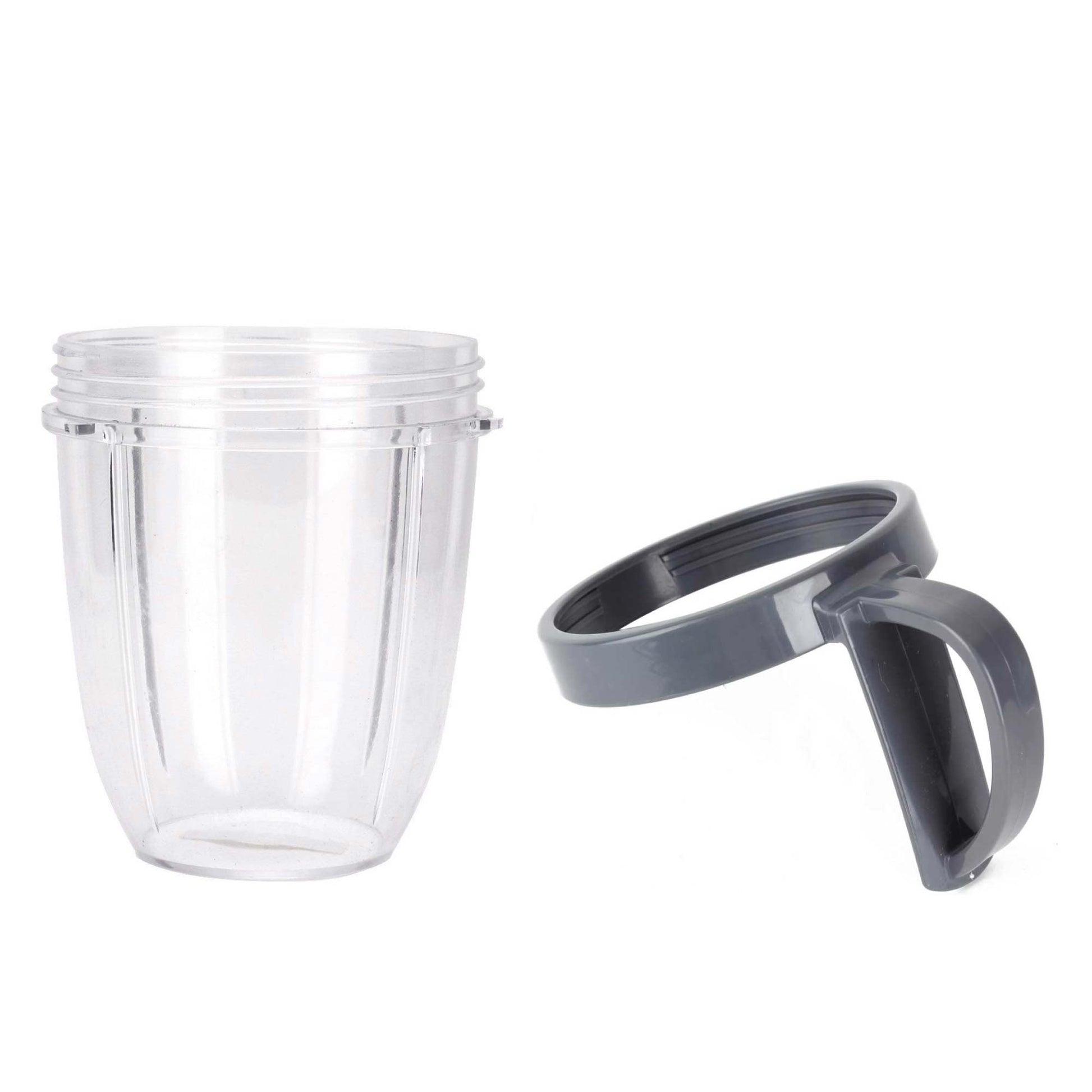 For Nutribullet Short Cup + Handheld Lip Ring For Most Nutri 600 and 900 Models-0