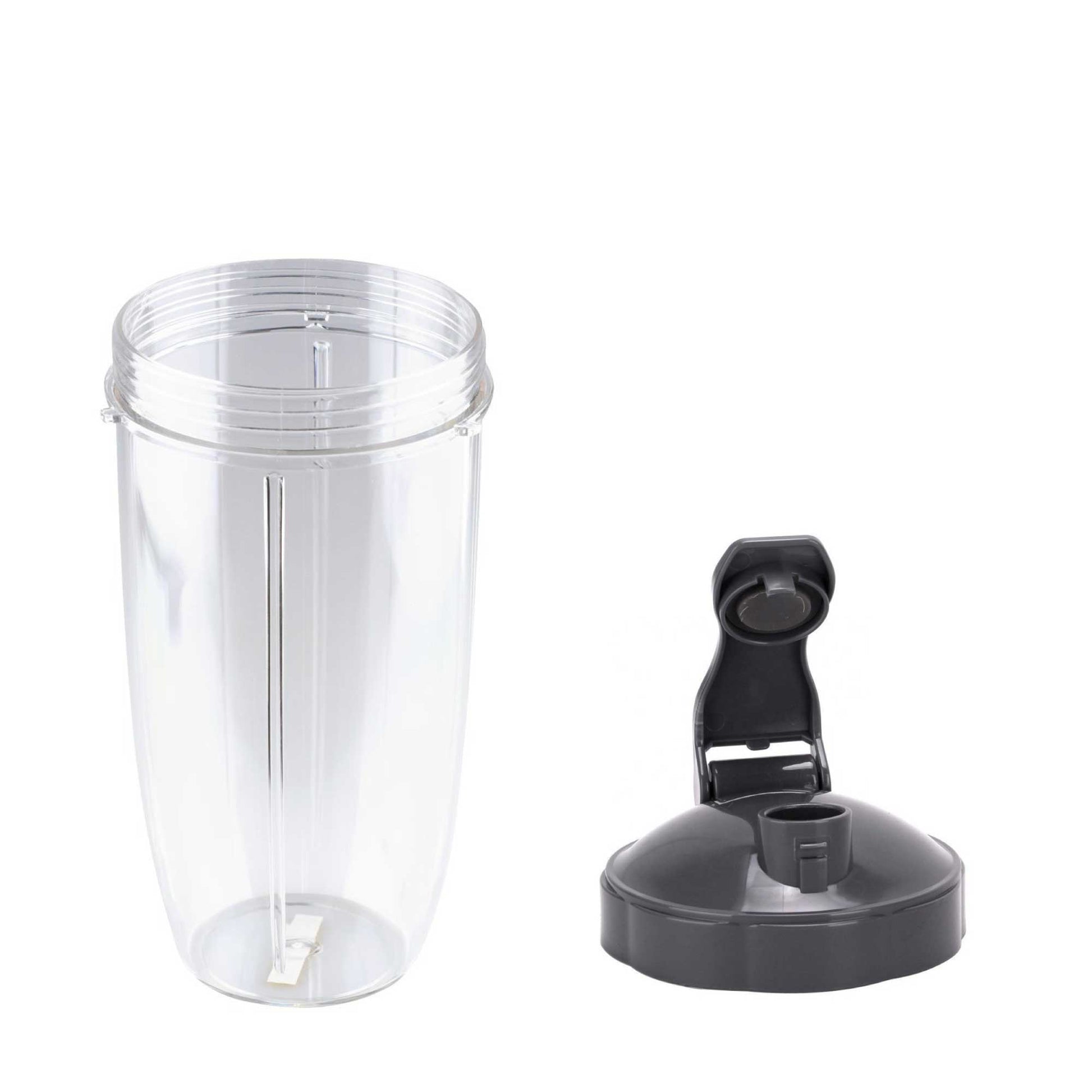 For Nutribullet Tall Large Big Cup 24Oz + Fliptop Lid - For Nutri 600 and 900-0