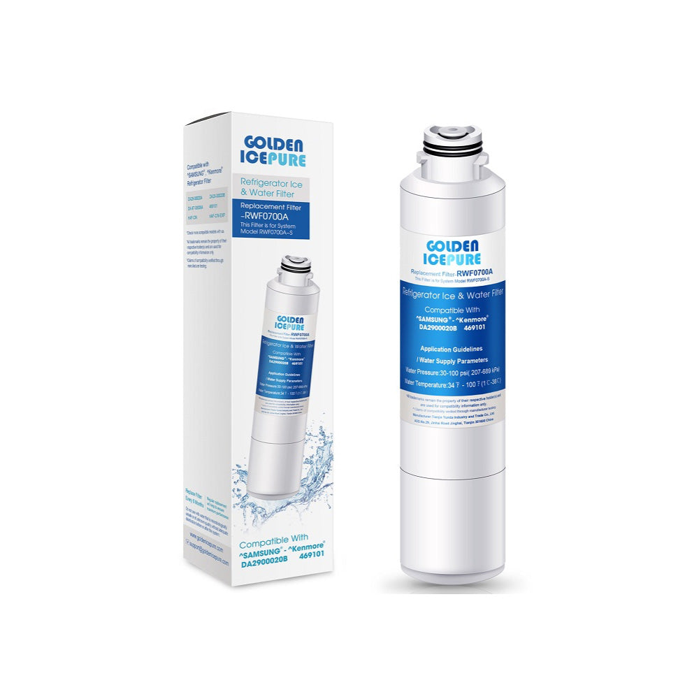 Fridge Water Filter Cartridge RFC0700A RWF0700A For Samsung DA9708006 Kenmore 469101-0