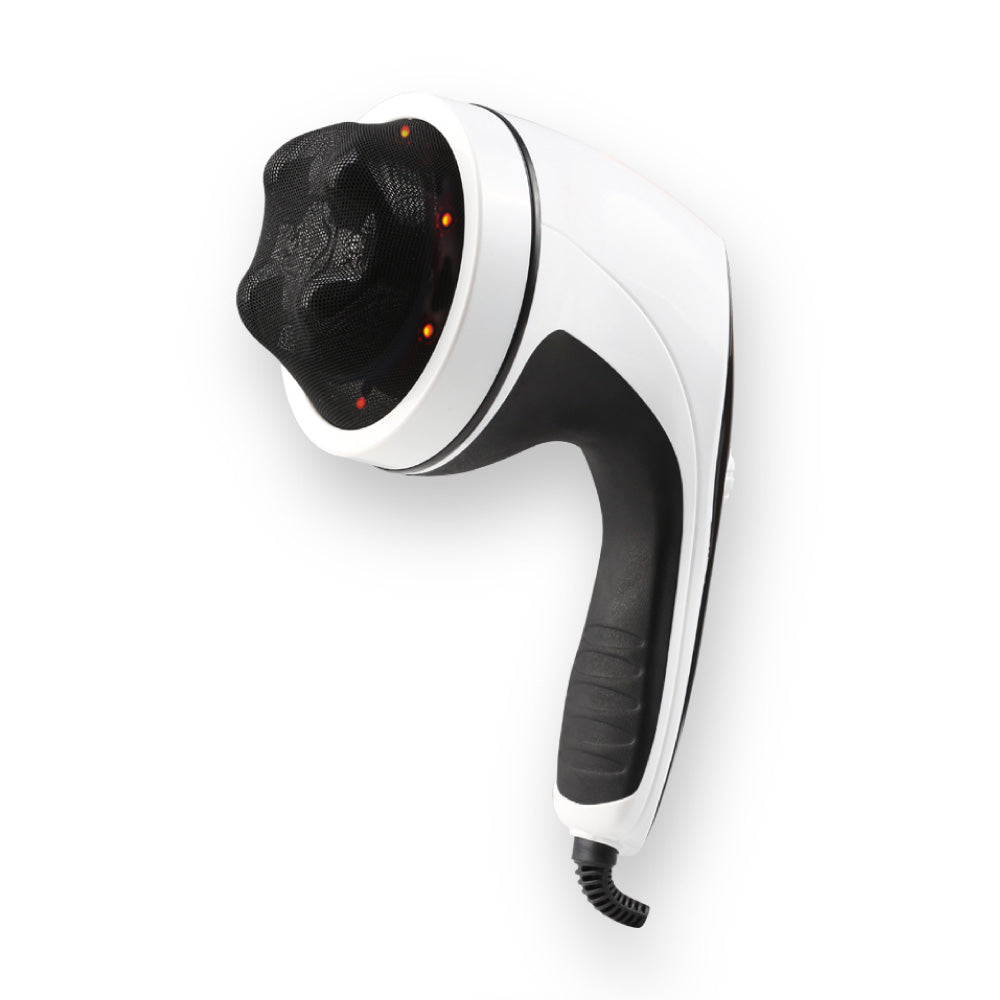 Full Body Vibration Handheld Massager - 4 Massage Heads Neck Shoulders Back Legs-3