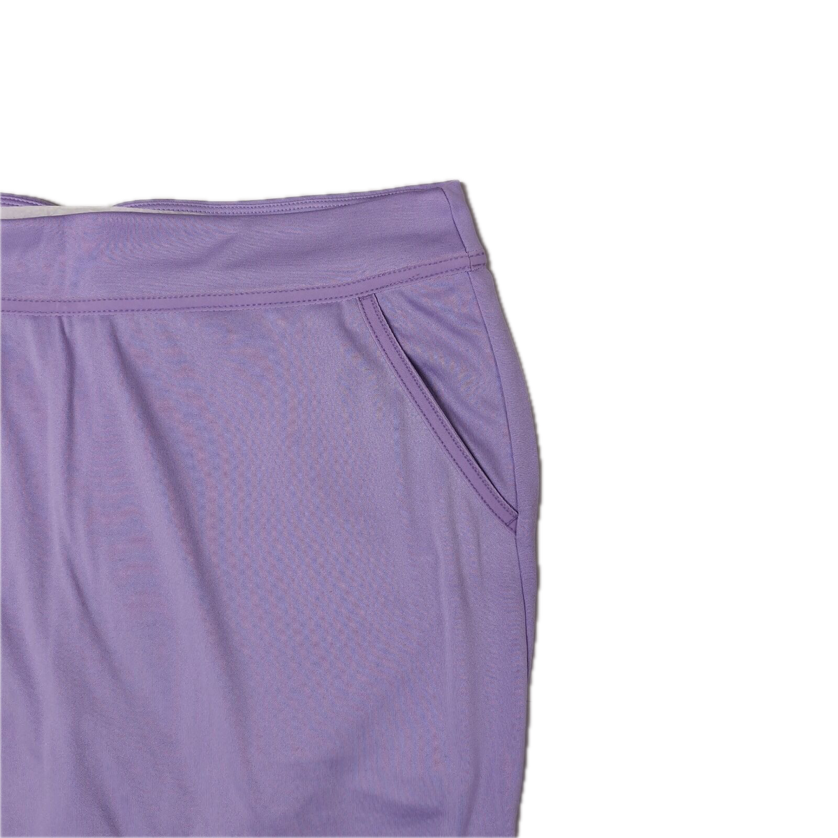 Greg Norman Womens Ribbon Trim Knit Skirt Skort in Lavender