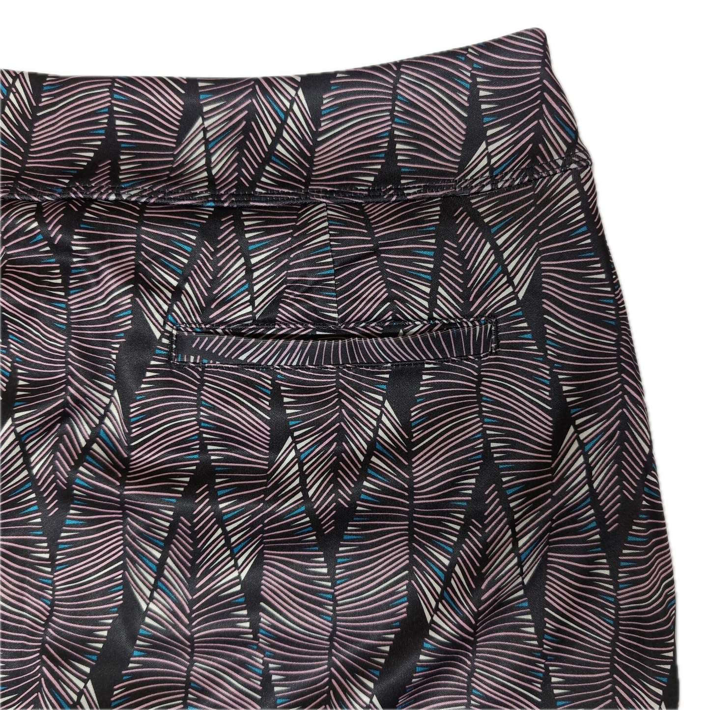 Greg Norman Womens 18" Plume Knit Pullon Skort Skirt in Black