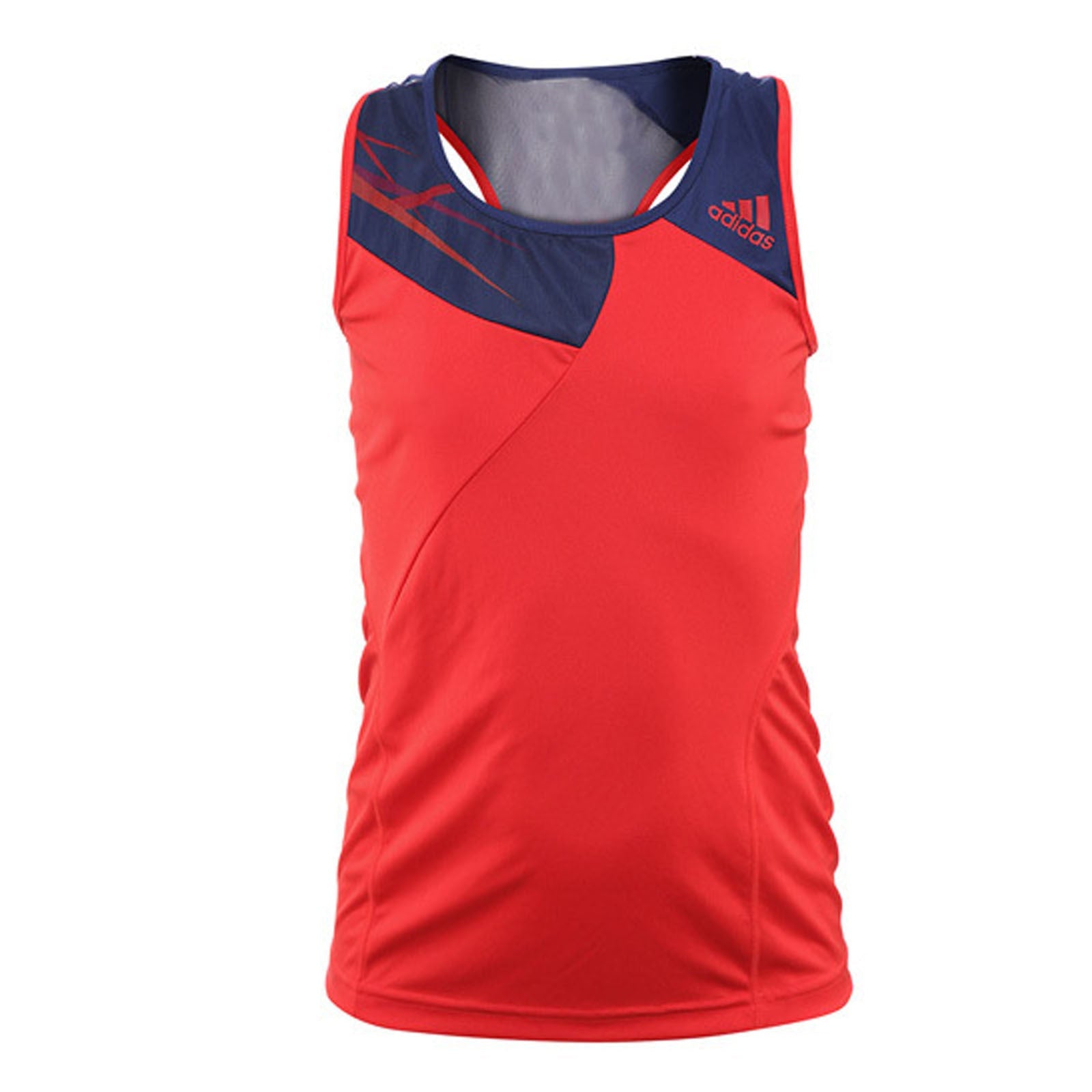 ADIDAS Girls Adizero Tank Hi Rise Top Tennis Sports Kids Childrens-7