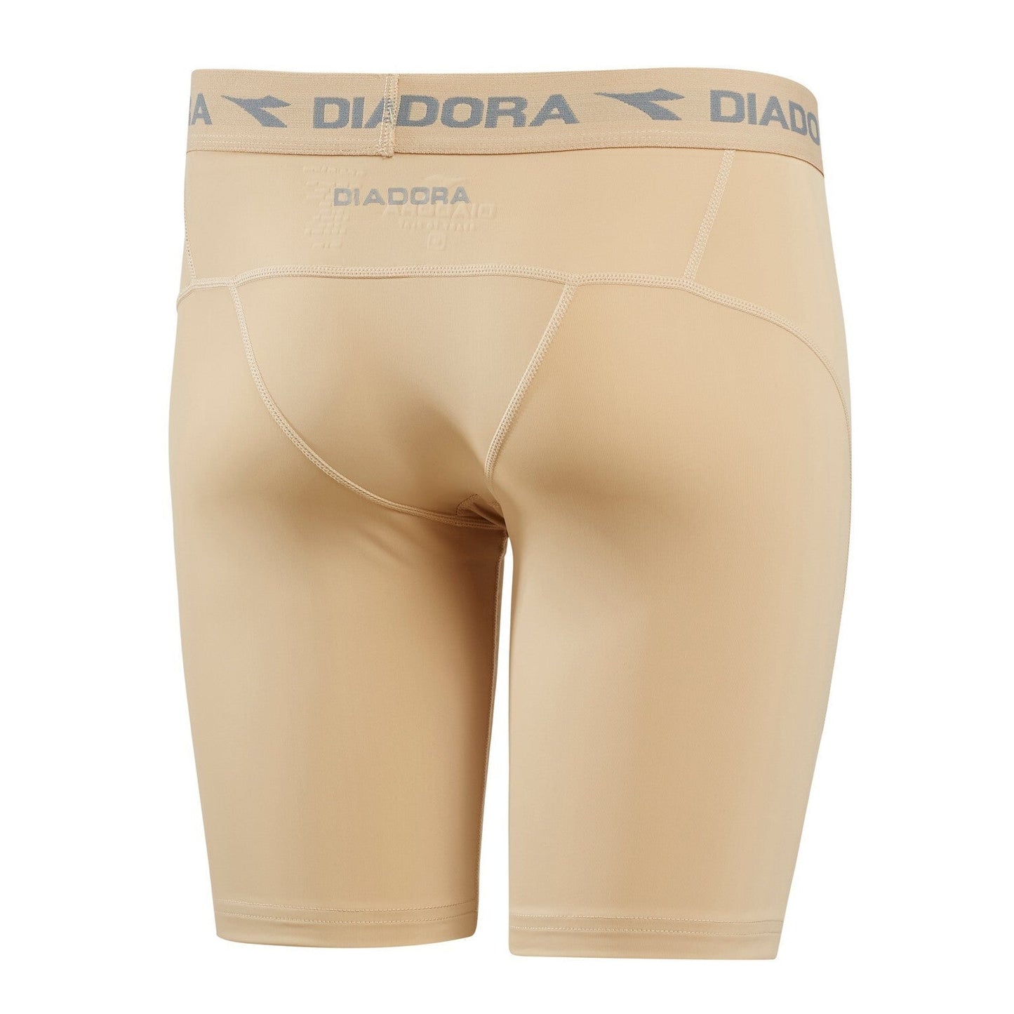 Diadora Compression Lite Mens Adults Skins Shorts - Nude-3