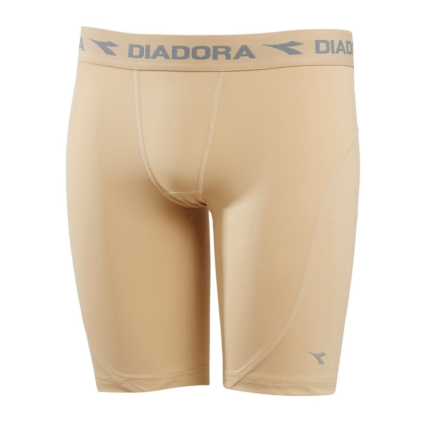 Diadora Compression Lite Mens Adults Skins Shorts - Nude-0