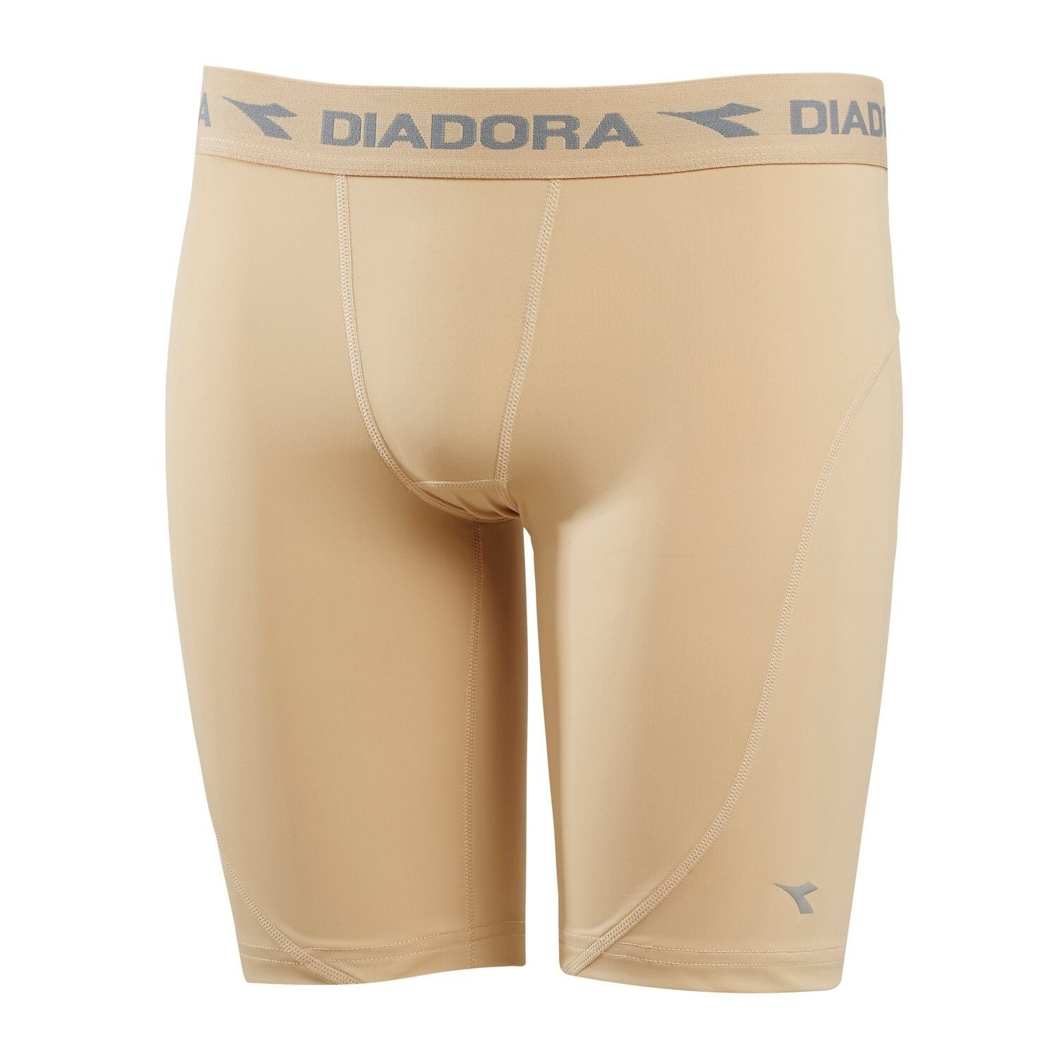 Diadora Compression Lite Mens Adults Skins Shorts - Nude-0