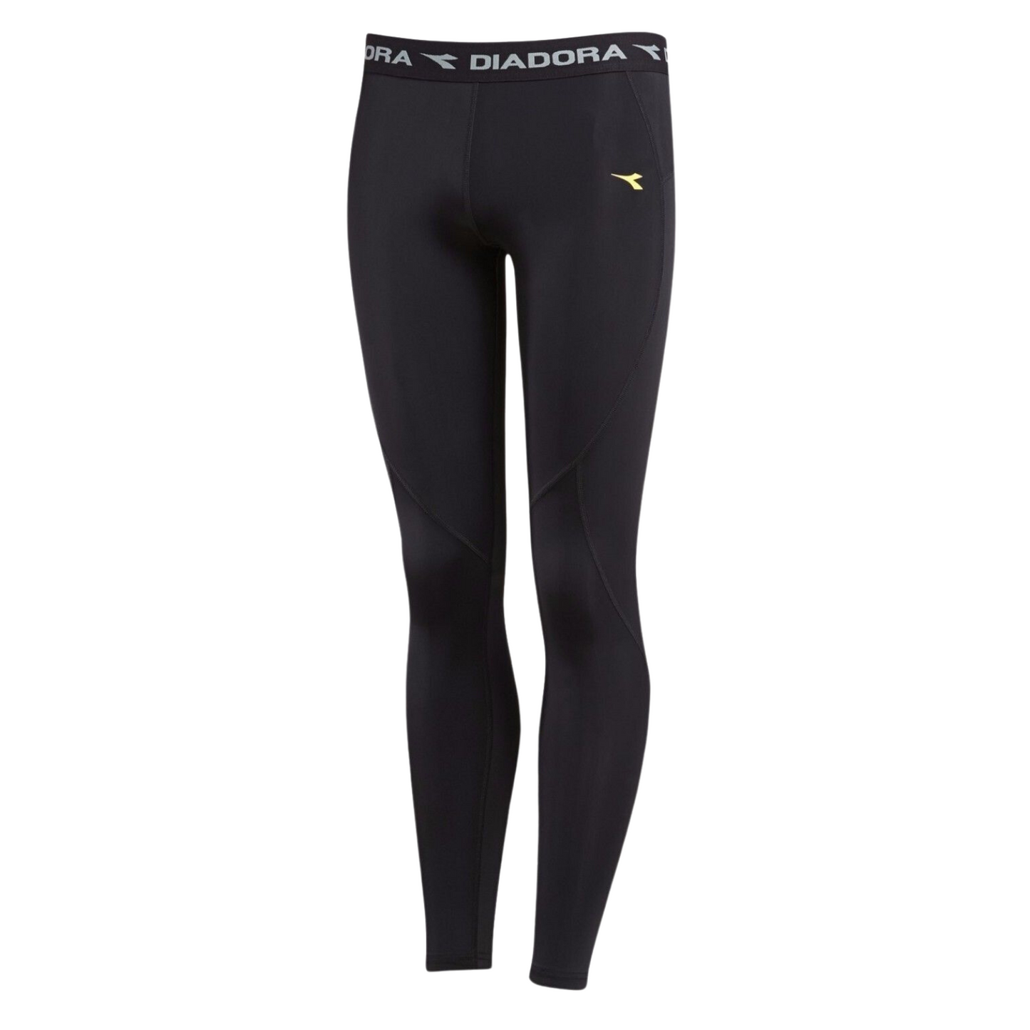 Kids DIADORA Compression Tights Long Johns Running Junior Boys Thermal - Black-6