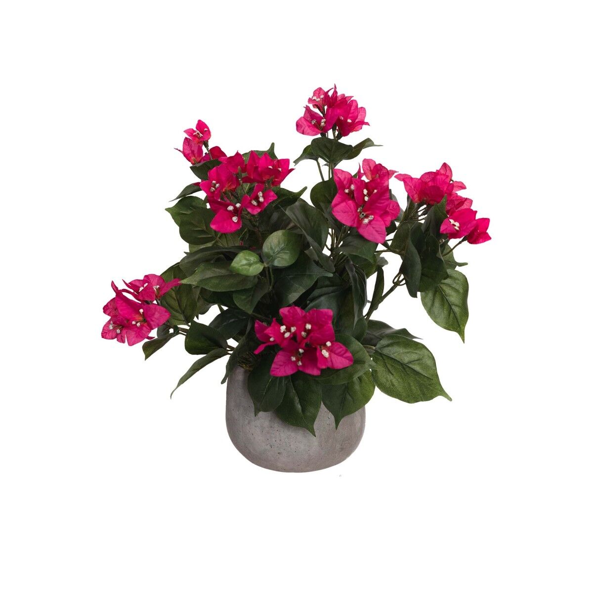 Artificial Bougainvillea Flower Arrangement Floral Plant in Pot 37cm