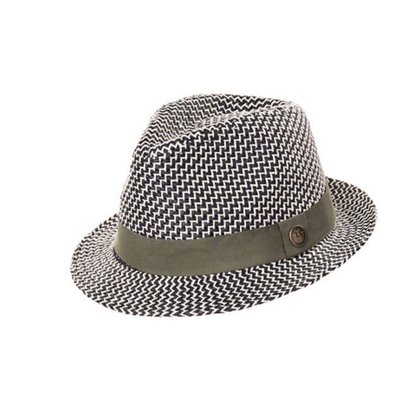 GOORIN BROTHERS Buck Hat Trilby Paper Straw Fedora Bros 100-6634 Jazz-0