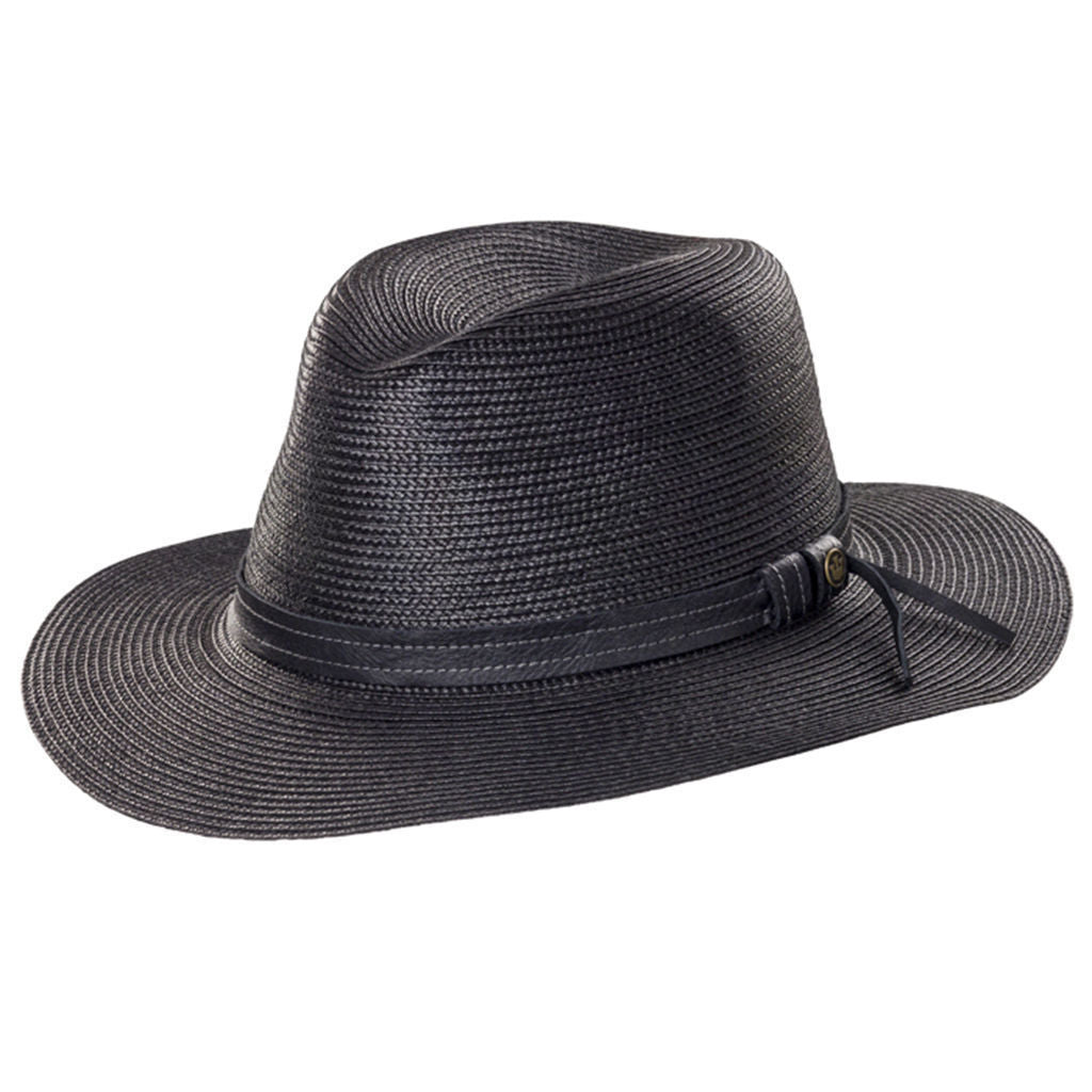 GOORIN BROTHERS Dawn Summer Braid Fedora Hat Cap Bros 100-9217 Wide Brim-5