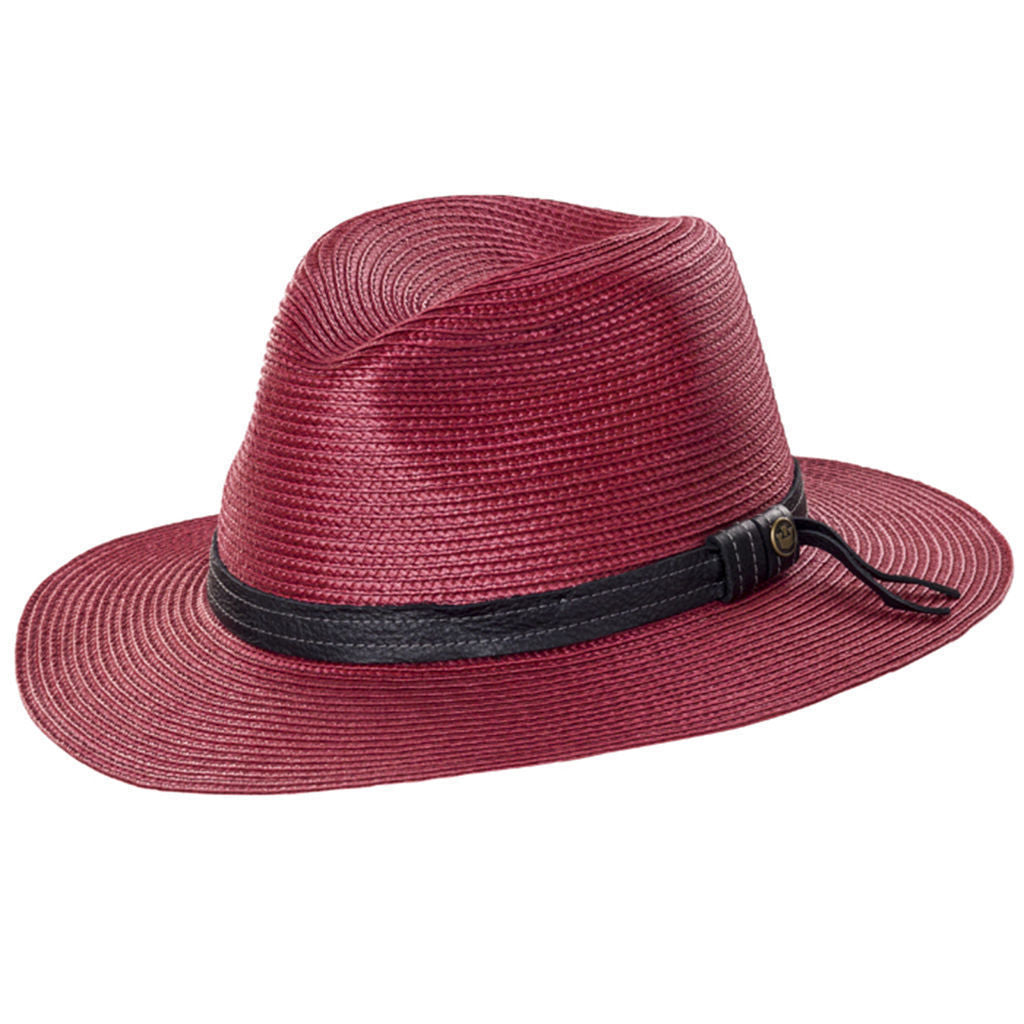 GOORIN BROTHERS Dawn Summer Braid Fedora Hat Cap Bros 100-9217 Wide Brim-6